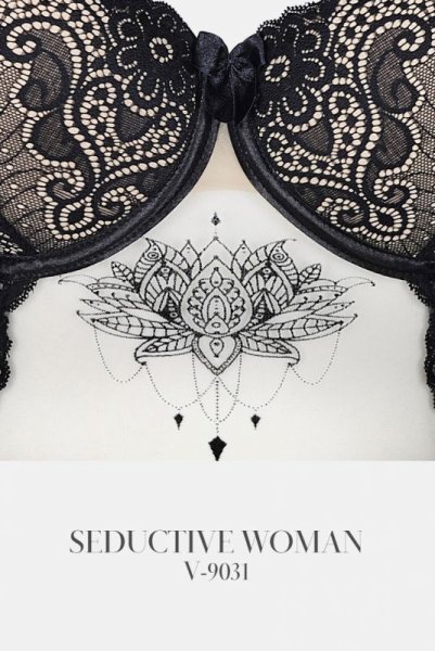 画像15: V-9031 | ロングブラジャー・デミカップ・1/2カップ | AxamiSexy アクサミセクシー| 輸入下着・高級ランジェリー   (15)