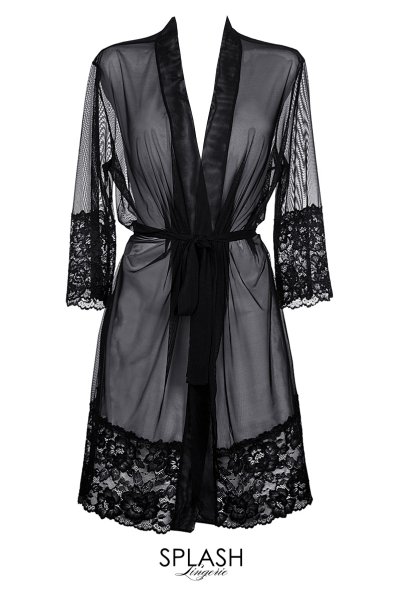 画像6: V-8840 | ナイトローブ・シースルー・ガウン | AxamiSexy アクサミセクシー| 輸入下着・高級ランジェリー   (6)