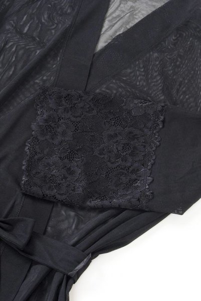 画像10: V-8840 | ナイトローブ・シースルー・ガウン | AxamiSexy アクサミセクシー| 輸入下着・高級ランジェリー   (10)