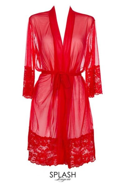 画像6: V-8860 | ナイトローブ・シースルー・ガウン | AxamiSexy アクサミセクシー| 輸入下着・高級ランジェリー   (6)