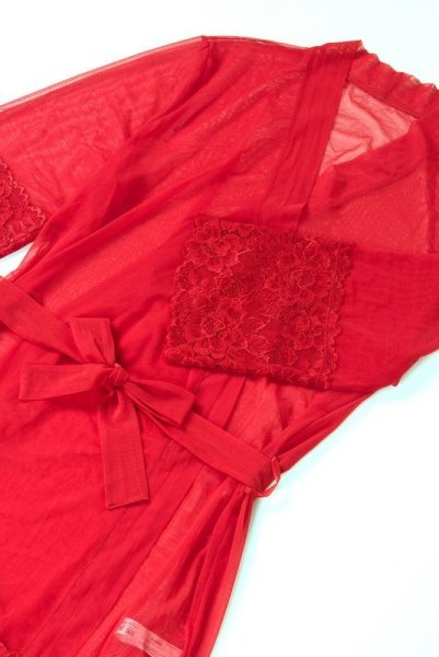 画像9: V-8860 | ナイトローブ・シースルー・ガウン | AxamiSexy アクサミセクシー| 輸入下着・高級ランジェリー   (9)