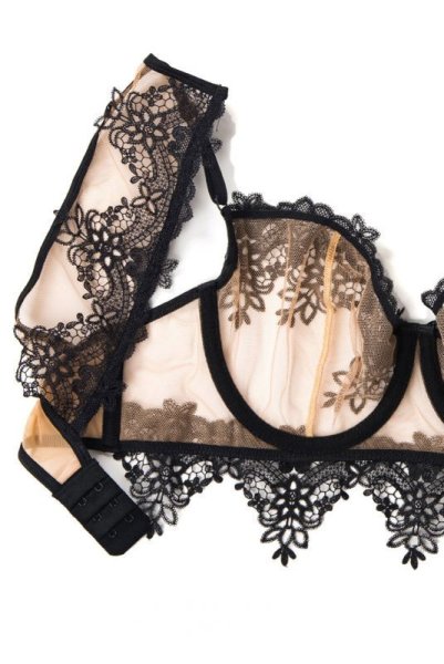 画像13: V-8901 | 一枚レースブラ・ノンパテッドブラ・レースの裏地付き・ワイヤー入り | AxamiSexy アクサミセクシー| ※メール便対象商品※輸入下着・高級ランジェリー   (13)