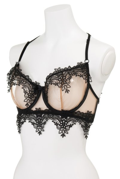 画像9: V-8901 | 一枚レースブラ・ノンパテッドブラ・レースの裏地付き・ワイヤー入り | AxamiSexy アクサミセクシー| ※メール便対象商品※輸入下着・高級ランジェリー   (9)