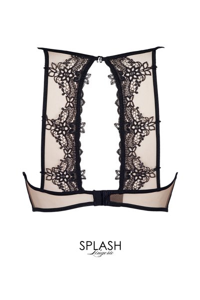 画像8: V-8901 | 一枚レースブラ・ノンパテッドブラ・レースの裏地付き・ワイヤー入り | AxamiSexy アクサミセクシー| ※メール便対象商品※輸入下着・高級ランジェリー   (8)