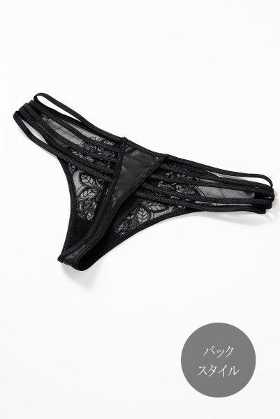 画像12: V-9448 | タンガ・Tバック・フェイクレザー・エナメル風レース | AxamiSexy アクサミセクシー (12)