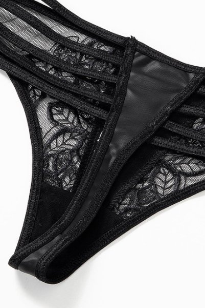 画像14: V-9448 | タンガ・Tバック・フェイクレザー・エナメル風レース | AxamiSexy アクサミセクシー (14)