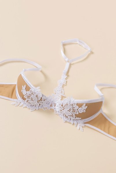 画像11: V-9641 | オープンバストブラジャー・シェルフブラ・1/4カップ | AxamiSexy アクサミセクシー (11)