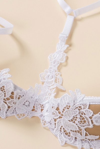 画像13: V-9641 | オープンバストブラジャー・シェルフブラ・1/4カップ | AxamiSexy アクサミセクシー (13)