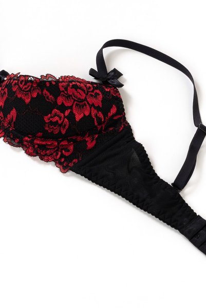 画像11: V-10011 | オープンバストブラジャー・シェルフブラ・1/4カップ | AxamiSexy アクサミセクシー (11)