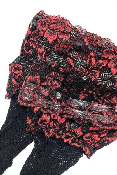 画像7: V-10014 | ガーターストッキング・網タイツ・シリコン付き | AxamiSexy アクサミセクシー (7)