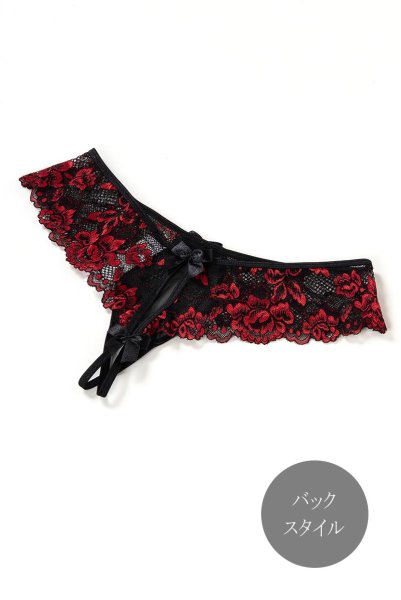 画像12: V-10018 | オープンクロッチタンガ・Tバック | AxamiSexy アクサミセクシー (12)