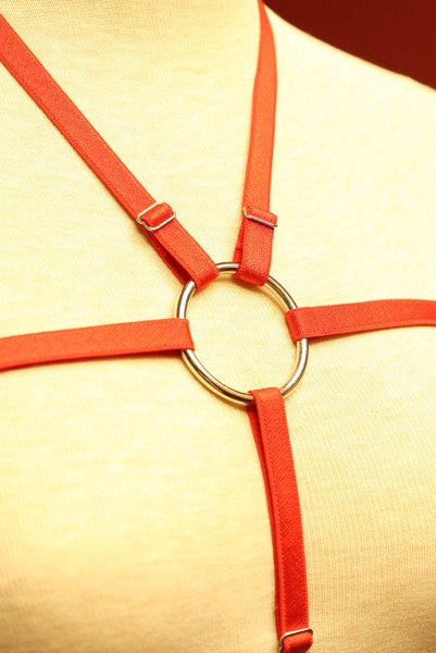 画像17: V-9806｜ボディハーネス・レッド｜AxamiSexy アクサミセクシー【サイズ交換NG・メール便対象】輸入下着・高級ランジェリー  (17)