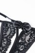 画像10: V-9818｜オープンクロッチタンガ・Tバック・ブラック｜AxamiSexy アクサミセクシー【サイズ交換NG・メール便対象】輸入下着・高級ランジェリー   (10)