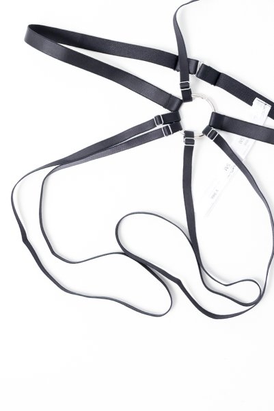 画像13: V-9866｜ボディハーネス・ブラック｜AxamiSexy アクサミセクシー【サイズ交換NG・メール便対象】輸入下着・高級ランジェリー  (13)