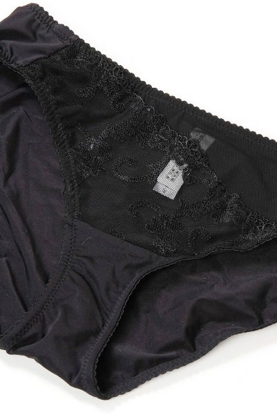 画像12: 【30%OFF】SYBILA-black-C102 | ノーマルショーツ・シースルー・ブラック  | ewabien エヴァビアン※メール便対象※輸入下着・高級ランジェリー (在庫限り) (12)