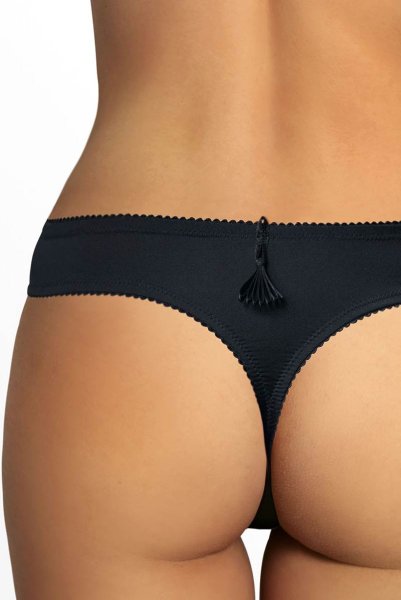 画像4: 【30%OFF】SYBILA-black-C200 | タンガ・Tバック・シースルー・ブラック  | ewabien エヴァビアン (4)