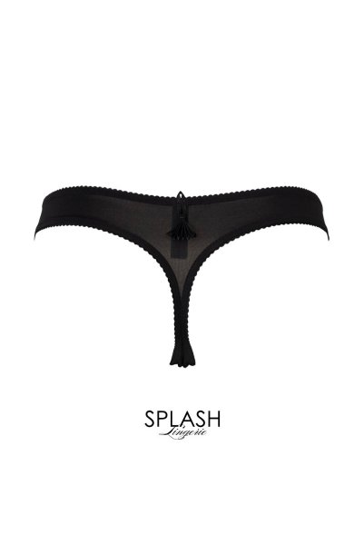 画像7: 【30%OFF】SYBILA-black-C200 | タンガ・Tバック・シースルー・ブラック  | ewabien エヴァビアン (7)