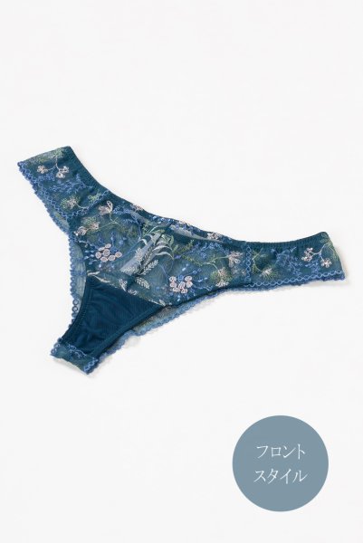 画像11: 【30%OFF】NADEEN-azure-C322 | ブラジリアンタンガ・Tバック・シースルー・アズール・ブルー  | ewabien エヴァビアン (11)