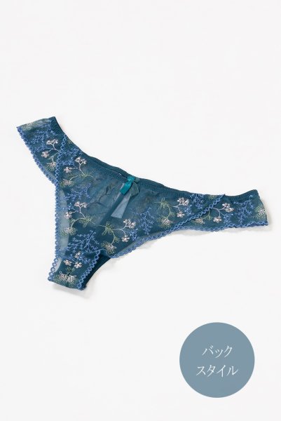 画像12: 【30%OFF】NADEEN-azure-C322 | ブラジリアンタンガ・Tバック・シースルー・アズール・ブルー  | ewabien エヴァビアン (12)