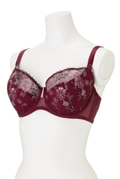 画像8: 【30%OFF】セミソフトブラ輸入下着・高級ランジェリー 《NORA-cherry-B150》 (8)