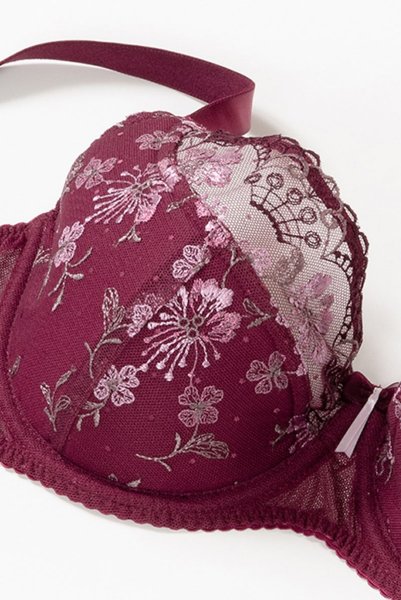 画像11: 【30%OFF】セミソフトブラ輸入下着・高級ランジェリー 《NORA-cherry-B150》 (11)