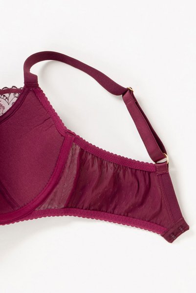 画像13: 【30%OFF】セミソフトブラ輸入下着・高級ランジェリー 《NORA-cherry-B150》 (13)