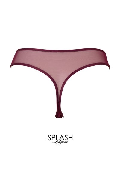 画像8: 【30%OFF】NORA-cherry-C200 | タンガ・シースルー・ワインレッド・パープル  | ewabien エヴァビアン (8)