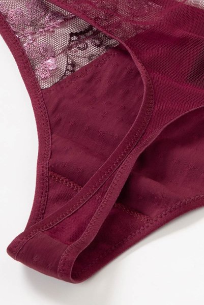 画像15: 【30%OFF】NORA-cherry-C200 | タンガ・シースルー・ワインレッド・パープル  | ewabien エヴァビアン (15)