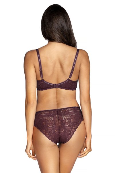 画像5: 【30%OFF】セミソフトブラ輸入下着・高級ランジェリー 《JASMIN-brown-B150》 (5)