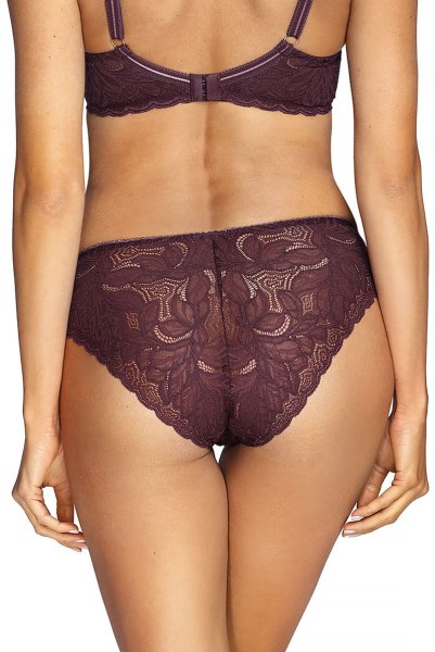 画像2: 【30%OFF】在庫限り｜S.Mサイズ｜JASMIN-brown-C110 | ノーマルショーツ | ewabien エヴァビアン (2)