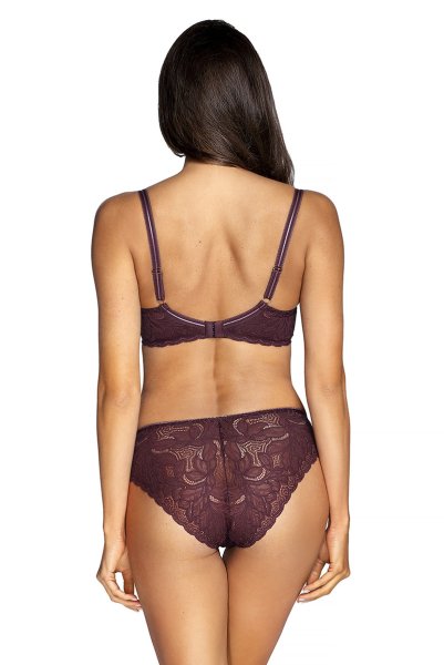 画像4: 【30%OFF】在庫限り｜S.Mサイズ｜JASMIN-brown-C110 | ノーマルショーツ | ewabien エヴァビアン (4)