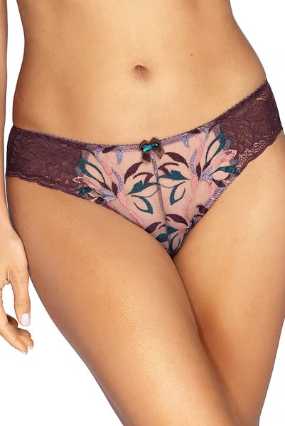 画像5: 【30%OFF】在庫限り｜S.Mサイズ｜JASMIN-brown-C110 | ノーマルショーツ | ewabien エヴァビアン (5)