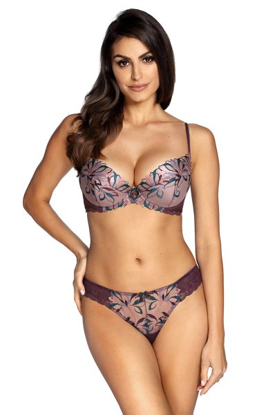 画像3: 【30%OFF】JASMIN-brown-C322|ブラジリアンタンガ(シースルー・ブラウン) ※メール便対象 (3)