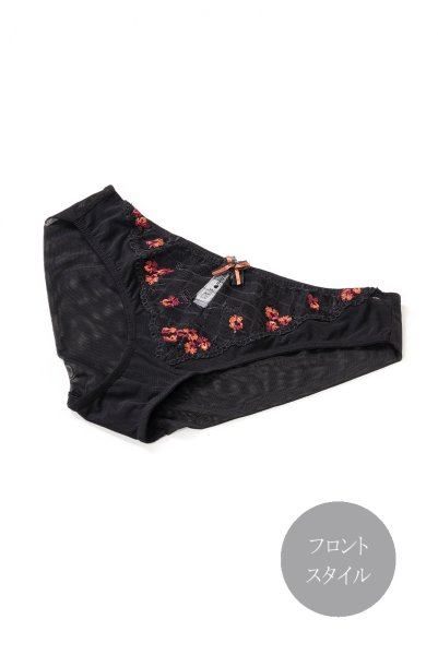 画像11: 【30%OFF】TAMAL-black-C100 | ブリーフ・ブラック・花柄  | ewabien エヴァビアン (11)