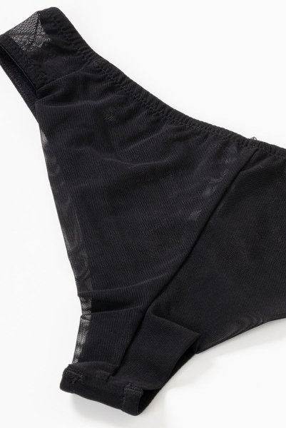 画像15: 【30%OFF】TAMAL-black-C322 | ブラジリアンタンガ・ブラック・花柄 | ewabien エヴァビアン《TAMAL-black-C322》 (15)