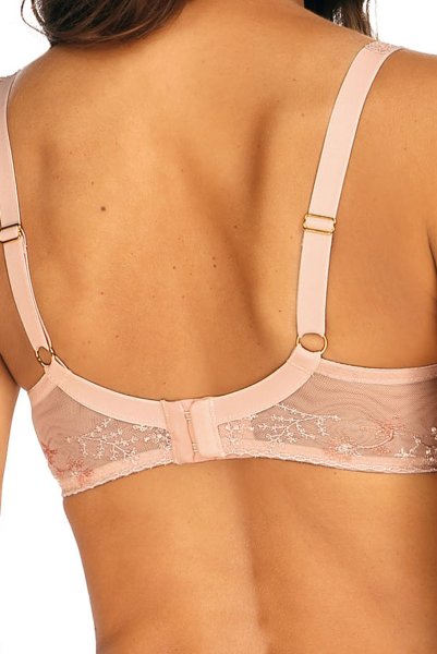 画像6: 【30%OFF】セミソフトブラ(大きいサイズ・D〜Kカップ・ピンク)エヴァビアン ewabien輸入下着・高級ランジェリー   (6)