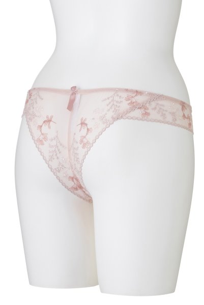 画像10: 【30%OFF】NADEEN-pink-C322 | ブラジリアンタンガ・Tバック・シースルー・ピンク  | ewabien エヴァビアン (10)
