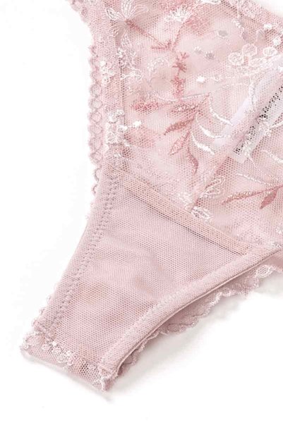 画像15: 【30%OFF】NADEEN-pink-C322 | ブラジリアンタンガ・Tバック・シースルー・ピンク  | ewabien エヴァビアン (15)