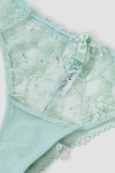 画像13: 【30%OFF】NADEEN-mint-C322 | ブラジリアンタンガ・Tバック・シースルー・ミント・ライトグリーン  | ewabien エヴァビアン (13)