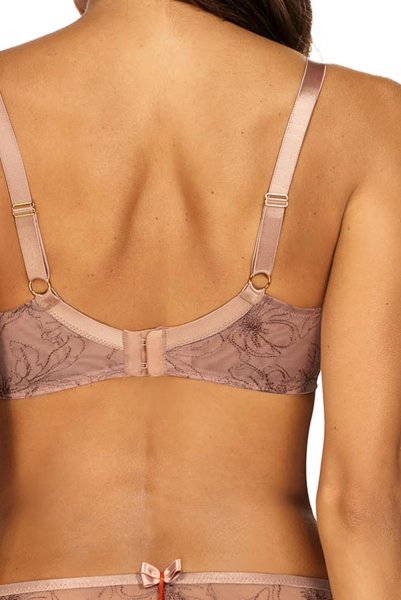 画像7: 【30%OFF】70F.75D.75Fサイズ|KAIRA-chocolate-B214 | グラマー向け美乳ブラ・モカベージュ | ewabien エヴァビアン (7)