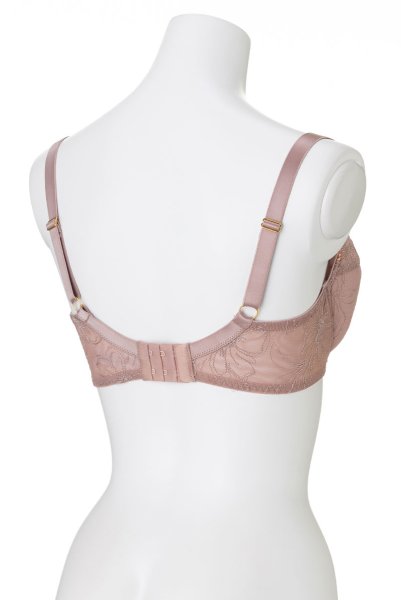 画像9: 【30%OFF】70F.75D.75Fサイズ|KAIRA-chocolate-B214 | グラマー向け美乳ブラ・モカベージュ | ewabien エヴァビアン (9)