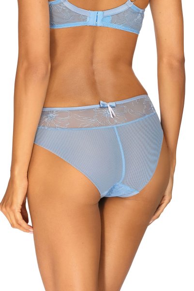 画像2: 【30%OFF】KAIRA-blue-C110 | ノーマルショーツ・シースルー・ブルー  | ewabien エヴァビアン (2)