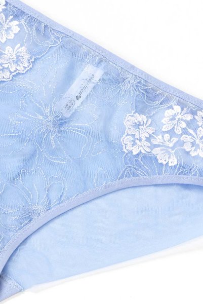 画像13: 【30%OFF】KAIRA-blue-C110 | ノーマルショーツ・シースルー・ブルー  | ewabien エヴァビアン (13)