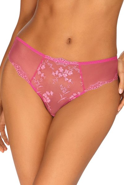 画像7: 【30%OFF】HANA-dark-pink-C200 | タンガ・Tバック・シースルー・ダークピンク  | ewabien エヴァビアン (7)