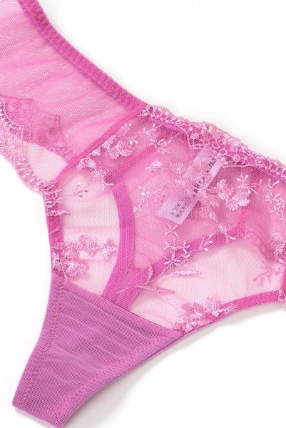 画像13: 【30%OFF】HANA-dark-pink-C200 | タンガ・Tバック・シースルー・ダークピンク  | ewabien エヴァビアン (13)