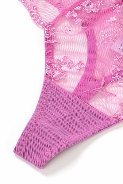 画像14: 【30%OFF】HANA-dark-pink-C200 | タンガ・Tバック・シースルー・ダークピンク  | ewabien エヴァビアン (14)