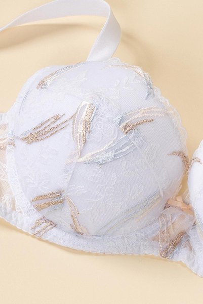 画像11: 【30%OFF】70E.75Eサイズ｜TRESOR-white-B214 | グラマー向け美乳ブラ・ホワイト | ewabien エヴァビアン (11)