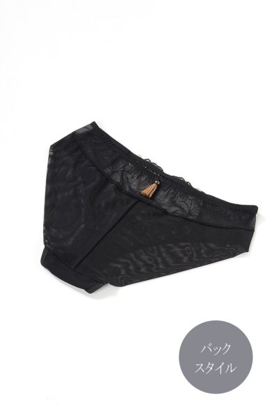 画像10: 【30%OFF】LIBRA blac gold C110 | ノーマルショーツ・ブラックゴールド  | ewabien エヴァビアン※メール便対象※輸入下着・高級ランジェリー  (10)