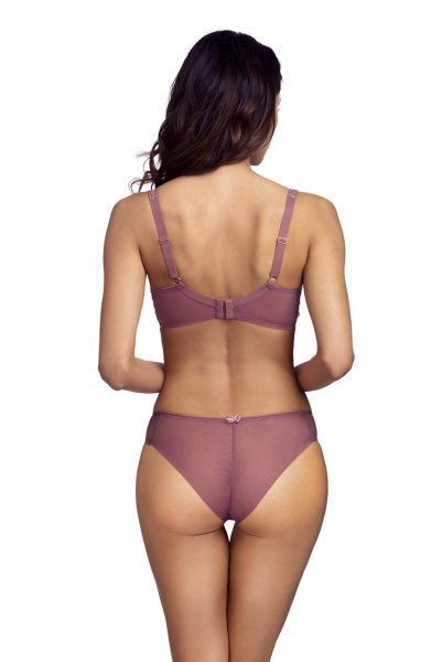 画像4: 【30%OFF】JULIA antique pink B150 | セミソフトブラ・大きいサイズ・B〜Kカップ・アンティークピンク | ewabien エヴァビアン輸入下着・高級ランジェリー  (4)