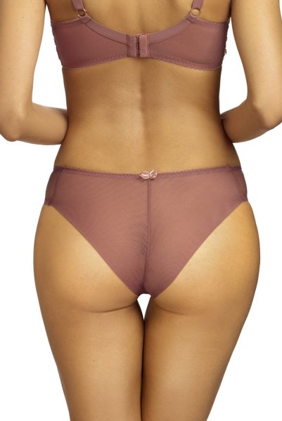 画像4: 【30%OFF】JULIA antique pink C511 |ブラジリアンショーツ・アンティークピンク | ewabien エヴァビアン (4)